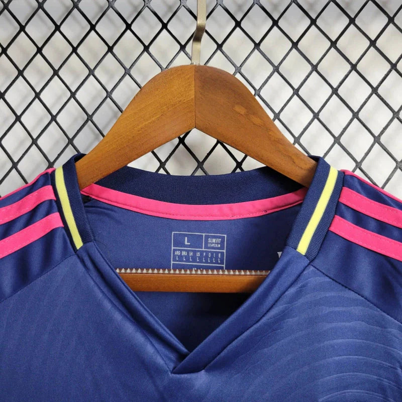 Camisa Suécia Away Eurocopa 24/25 - Torcedor Adidas Masculino - Azul Marinho