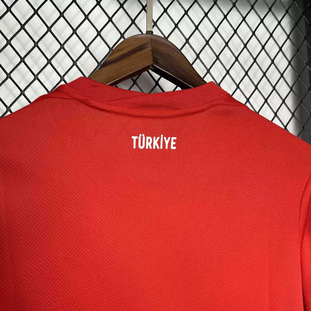 Camisa Turquia Away Eurocopa 24/25 - Torcedor Nike Masculino - Vermelho
