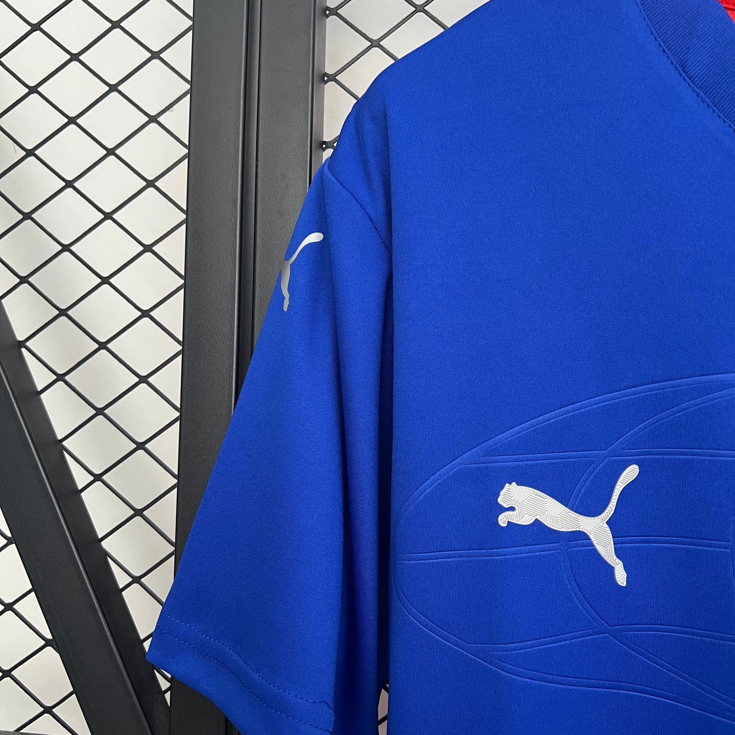 Camisa Bahia Edição especial Superman 25/26 - Torcedor Puma Masculina - Azul e vermelha