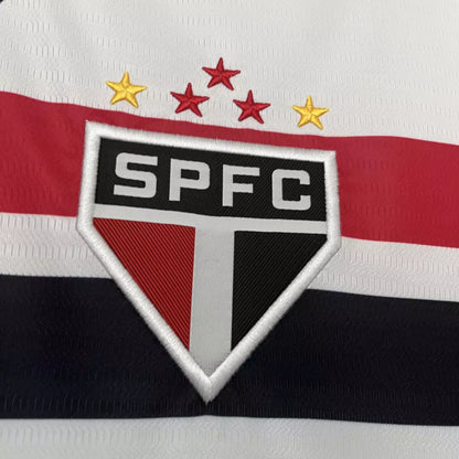 Camisa São Paulo Home I 2024/25 Torcedor New Balance Masculino - Branco