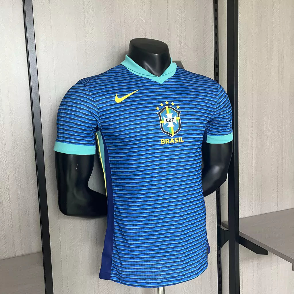 Camisa Brasil Away 24/25 - Jogador Nike Masculino - Azul