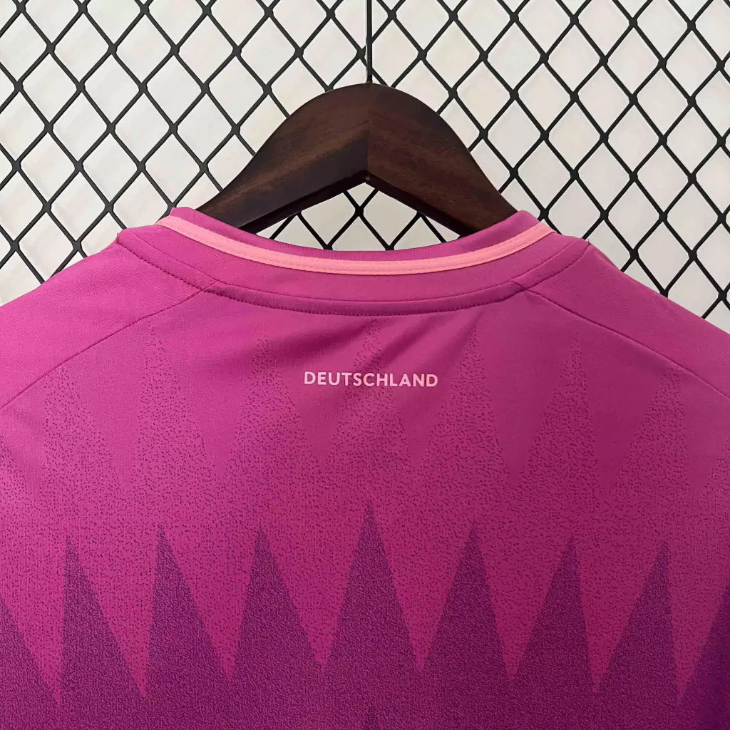 Camisa Alemanha Away Eurocopa 24/25 - Torcedor Adidas Masculino - Rosa