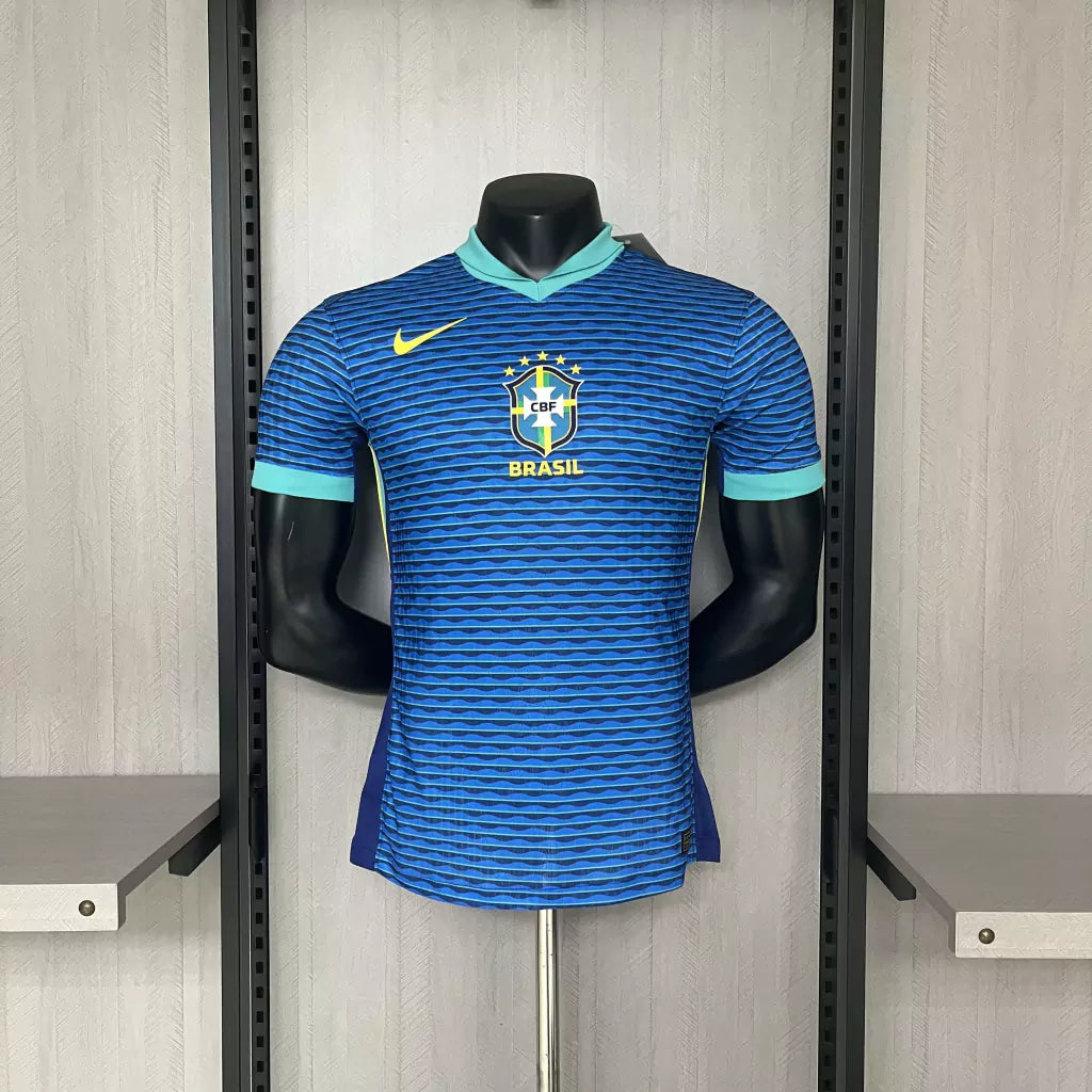 Camisa Brasil Away 24/25 - Jogador Nike Masculino - Azul