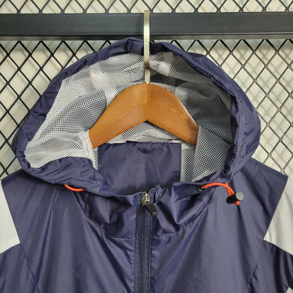 Corta Vento Adidas Masculino - Azul e Laranja