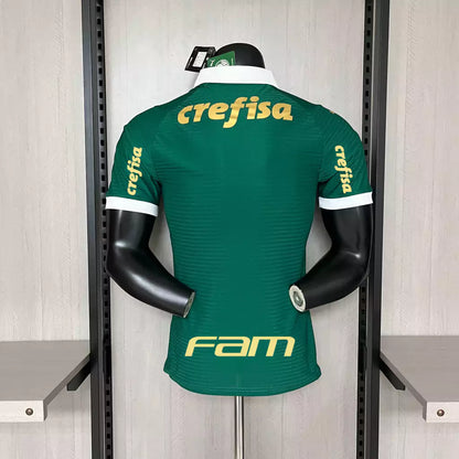 Camisa Palmeiras C/ Patrocínios I Home 2024/25 - Versão Jogador Puma Masculino - Verde