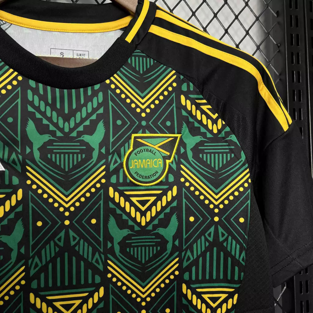 Camisa Jamaica Copa América Away 24/25 - Torcedor Adidas Masculino - Preto