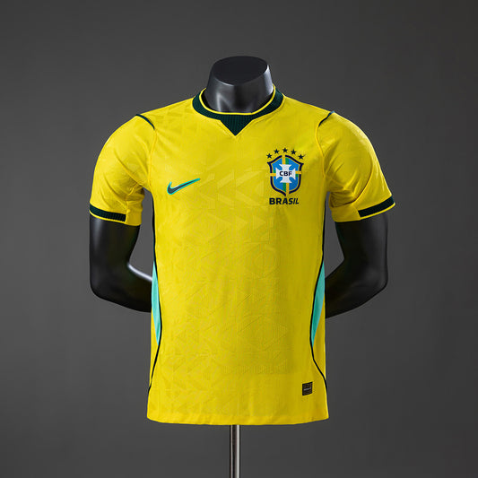Camiseta Brasil Home Jogador copa do mundo 2026