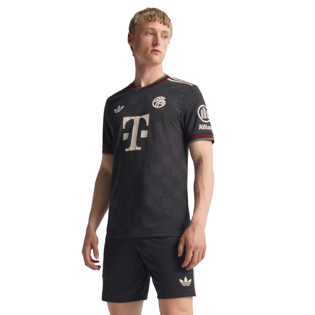Camisa Bayern de Munique Third 25/26 Jogador Adidas Masculino - Preto