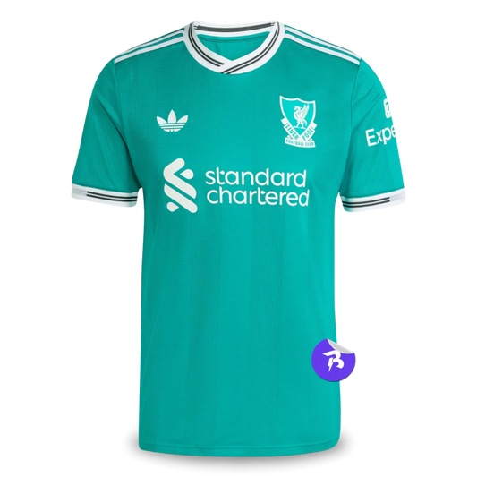 Camisa Liverpool Third 25/26 Jogador Adidas Masculino - Verde