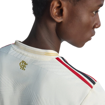 Camisa Flamengo Third 2025/26 - Versão Jogador Adidas Masculino - Bege