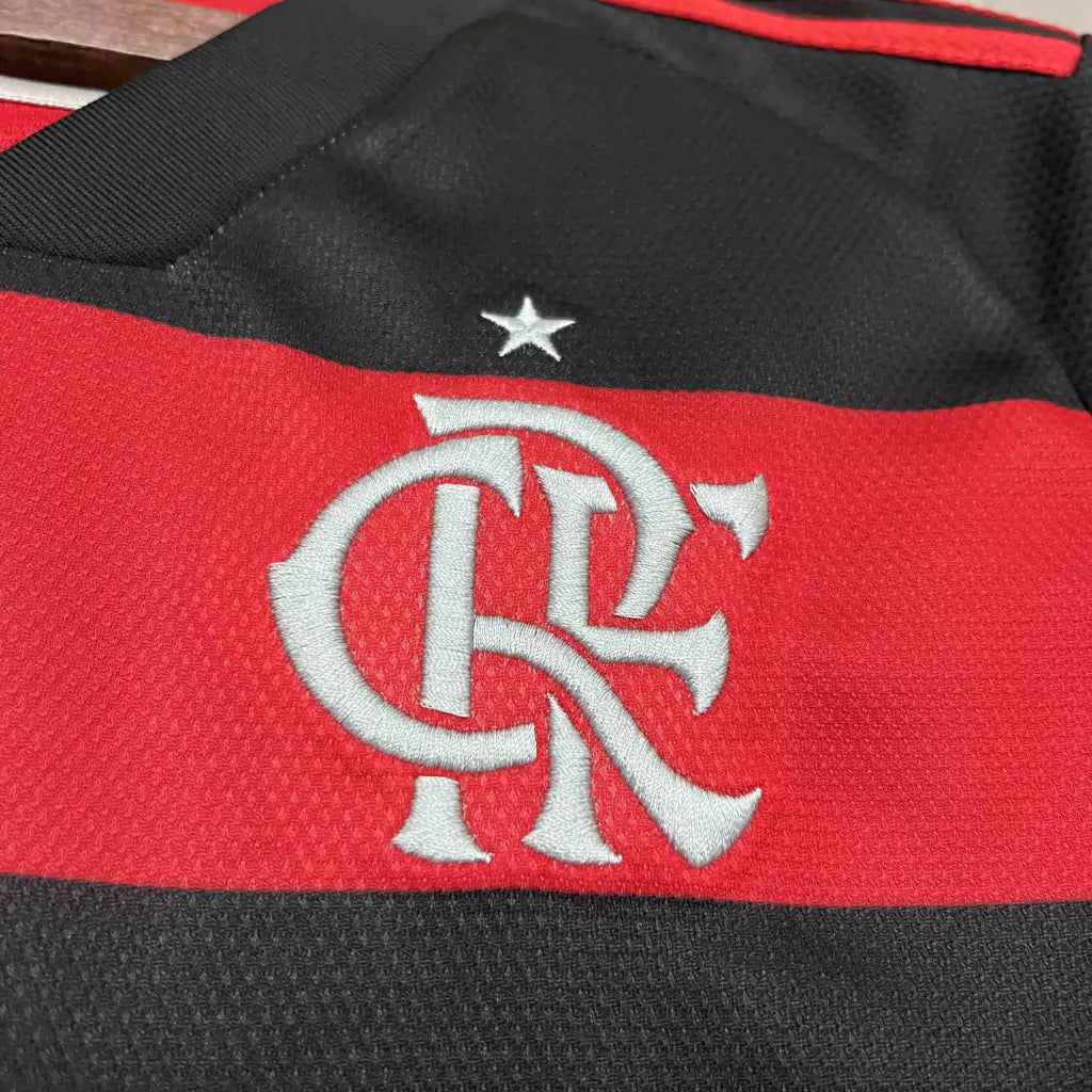 Camisa Flamengo Home 2024/25 Torcedor Adidas Feminina - Vermelho
