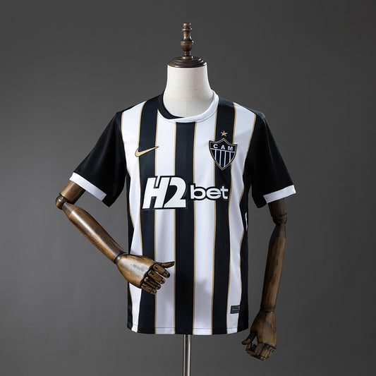 Camisa Atlético Mineiro Home 2026/27 - Masculina Nike - Preto e branco