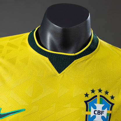 Camiseta Brasil Home Jogador copa do mundo 2026