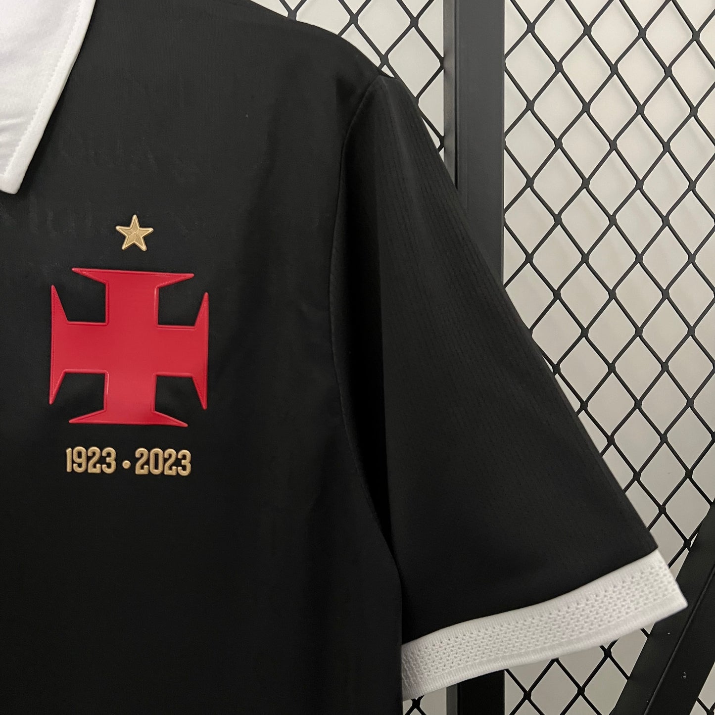 Camisa Vasco da Gama Third 2023/24 - Torcedor Kappa masculina  - Preto