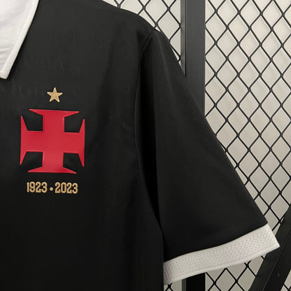 Camisa Vasco da Gama Third 2023/24 - Torcedor Kappa masculina  - Preto