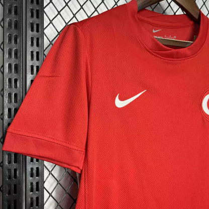Camisa Turquia Away Eurocopa 24/25 - Torcedor Nike Masculino - Vermelho