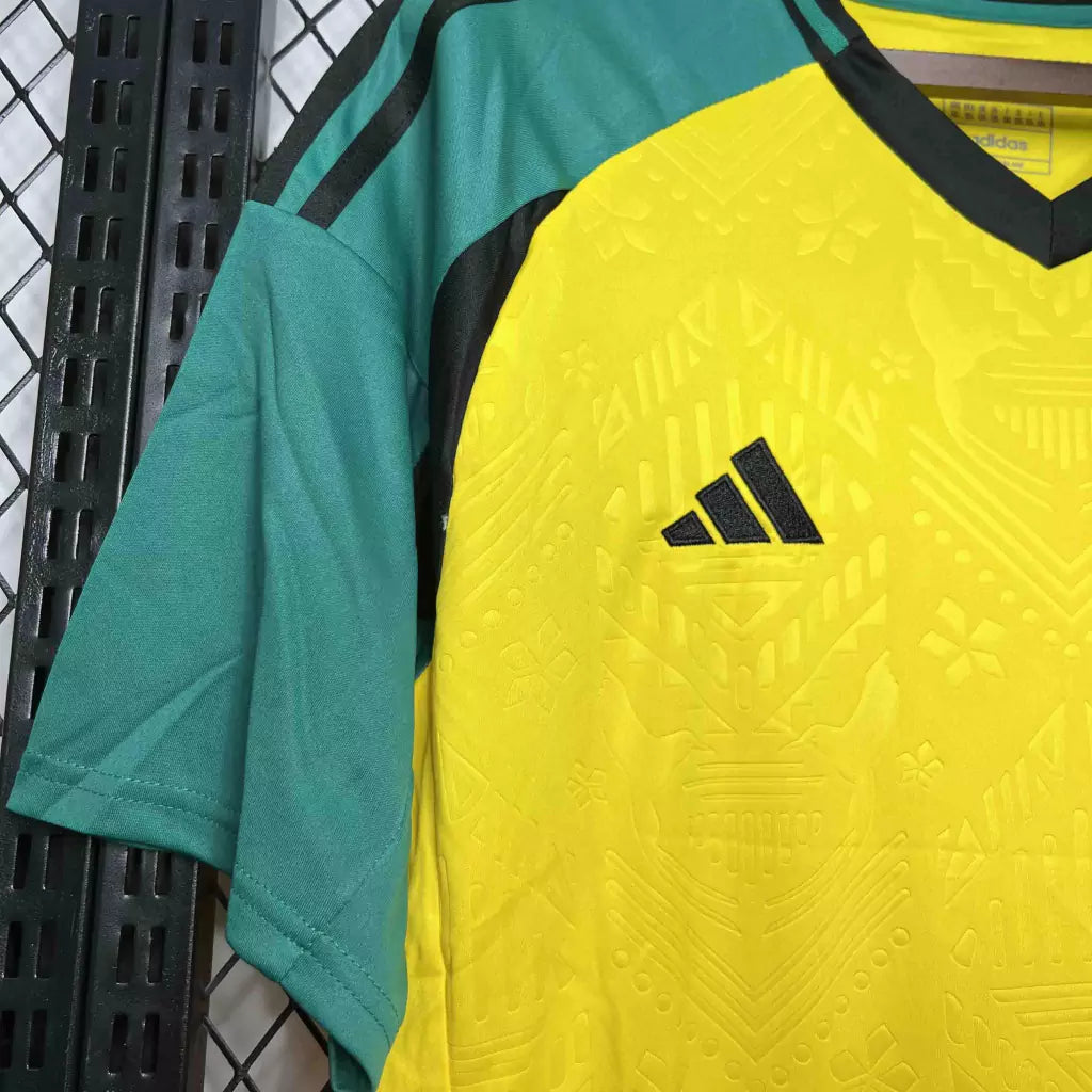 Camisa Jamaica Copa América Home 24/25 - Torcedor Adidas Masculino - Amarelo