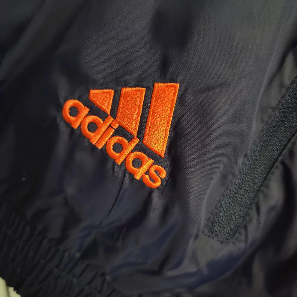 Corta Vento Adidas Masculino - Azul e Laranja