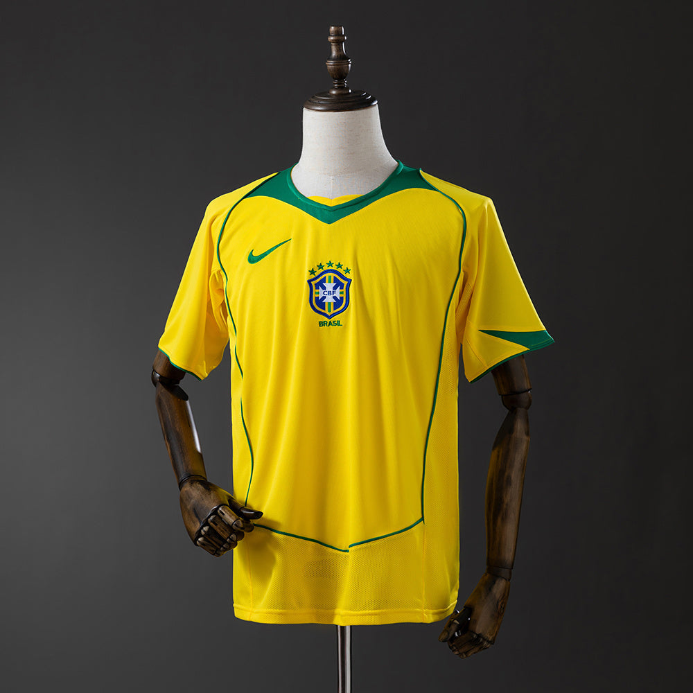 Camiseta Seleção Brasileira 2004/2006 - Retrô