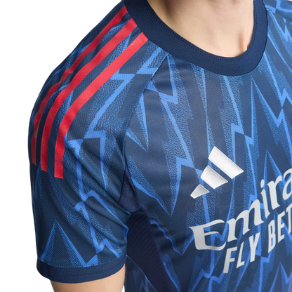 Camisa Arsenal Away 25/26 Jogador Adidas Masculino - Azul