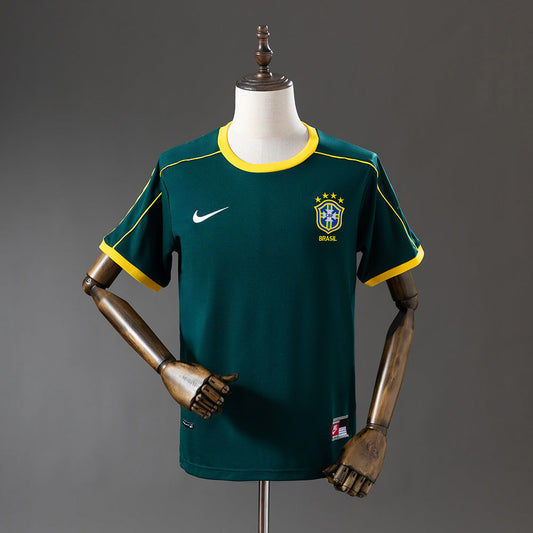 Camiseta Seleção Brasileira 1998 - Retrô (Goleiro)