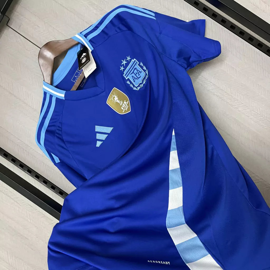 Camisa Seleção Argentina Copa América Away 24/25 - Torcedor Adidas Masculino - Azul