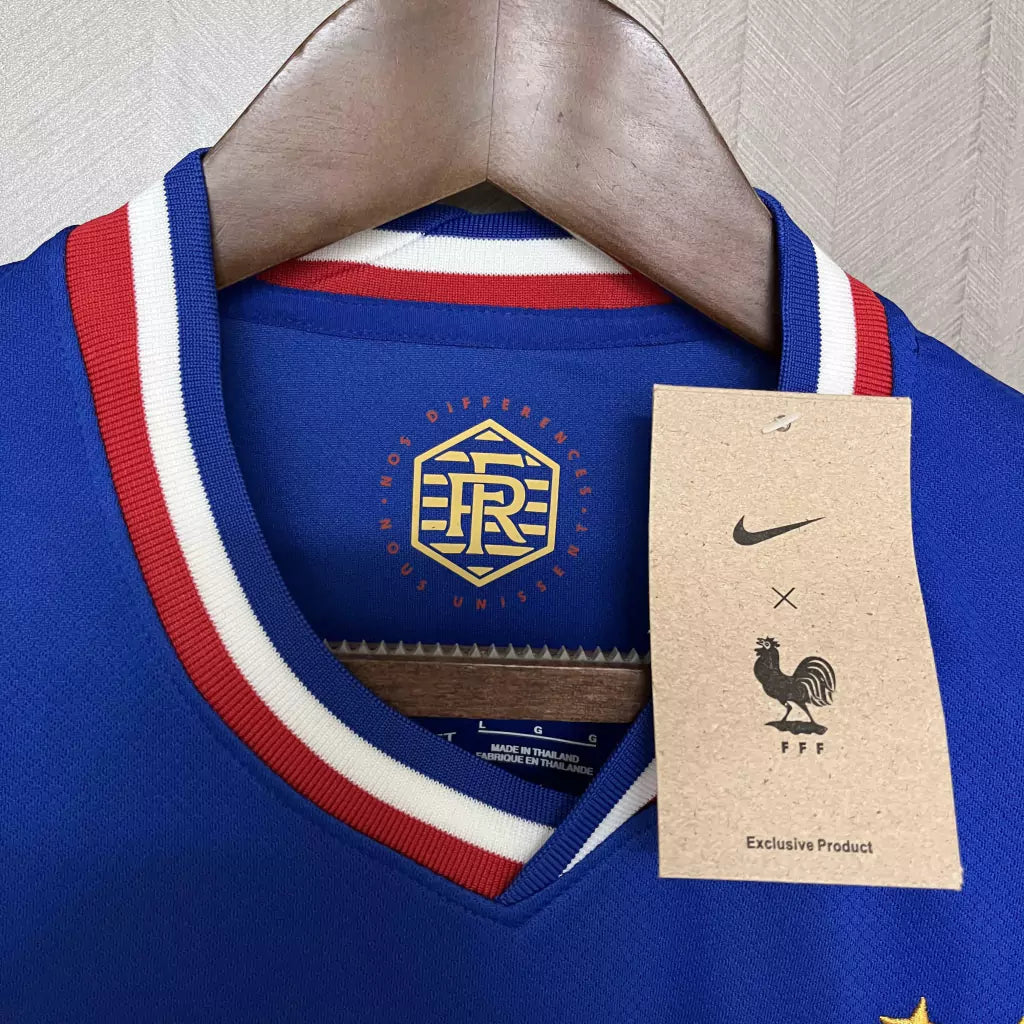 Camisa França Home Eurocopa 24/25 - Torcedor Nike Masculino - Azul