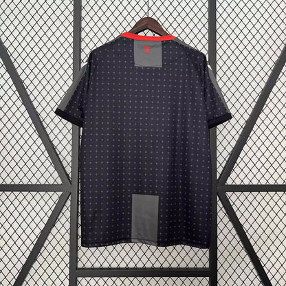 Camisa Geórgia Away Eurocopa 24/25 - Torcedor Macron Masculino - Preto