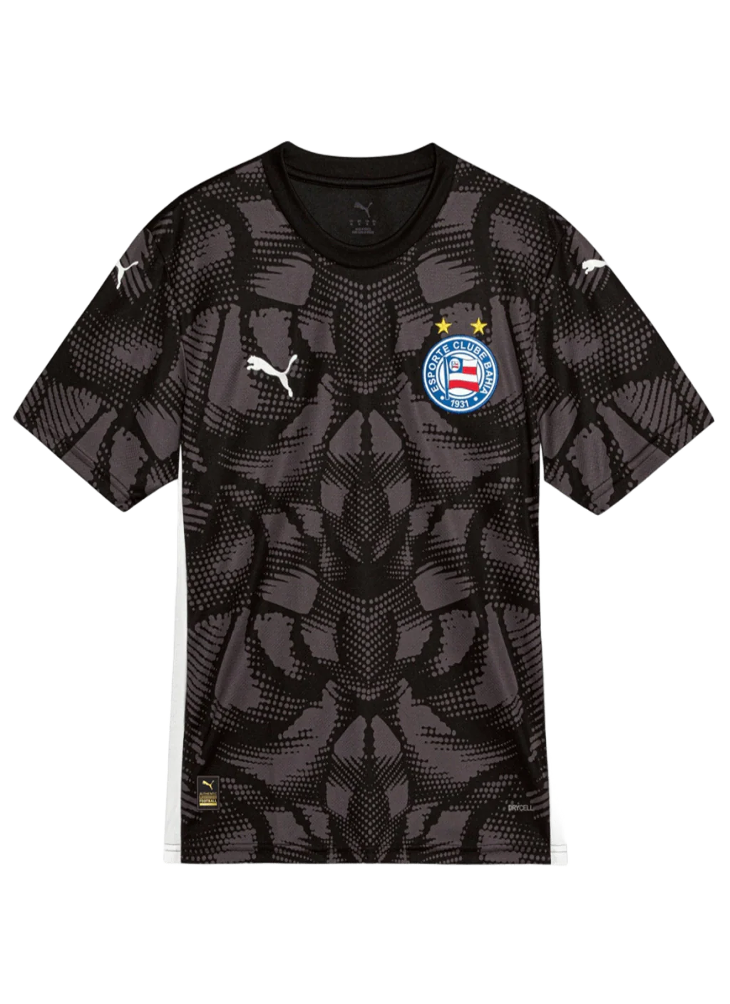 Camisa Bahia Goleiro 2025/26 Torcedor Puma Masculina - Cinza