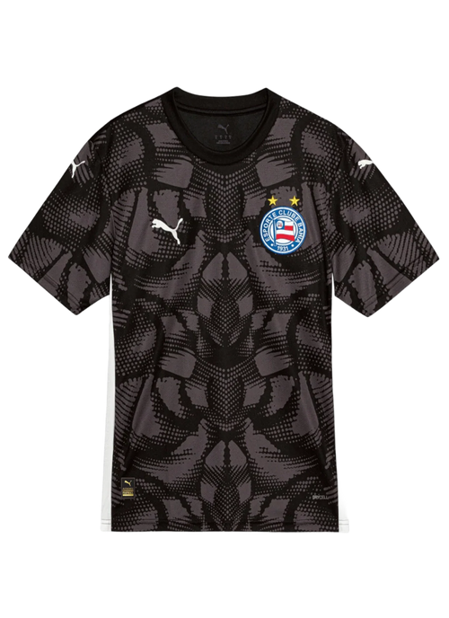 Camisa Bahia Goleiro 2025/26 Torcedor Puma Masculina - Cinza