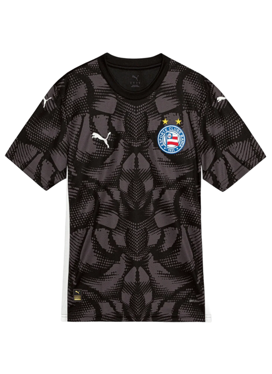 Camisa Bahia Goleiro 2025/26 Torcedor Puma Masculina - Cinza