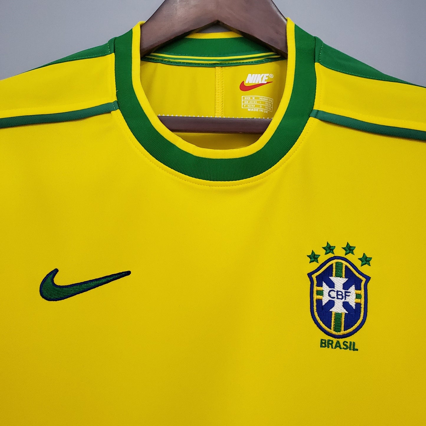 Camisa Seleção Brasileira Retrô - 1998