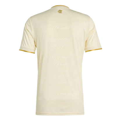 Camisa Flamengo Third 2025/26 Torcedor Adidas Masculino - Bege