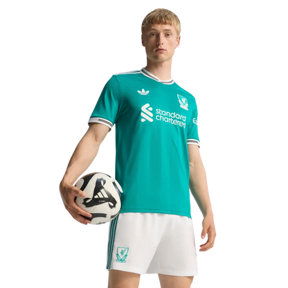 Camisa Liverpool Third 25/26 Jogador Adidas Masculino - Verde