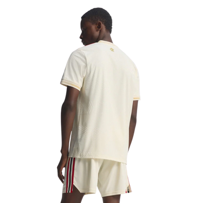 Camisa Flamengo Third 2025/26 - Versão Jogador Adidas Masculino - Bege