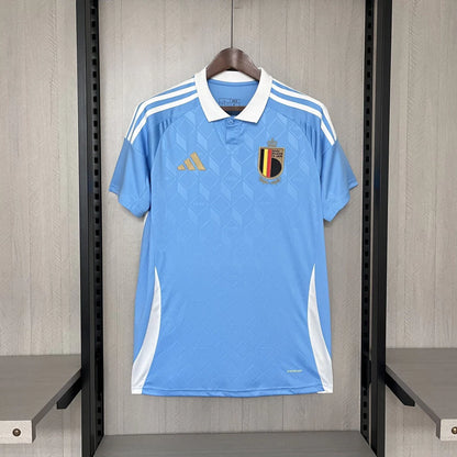 Camisa Bélgica Away Eurocopa 24/25 - Torcedor Adidas Masculino - Azul