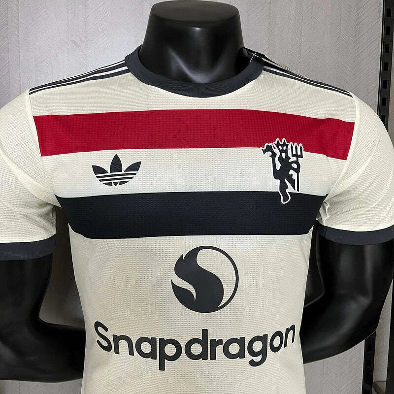 Camisa Manchester United Third 24/25 Versão Jogador Adidas Masculino - Branco