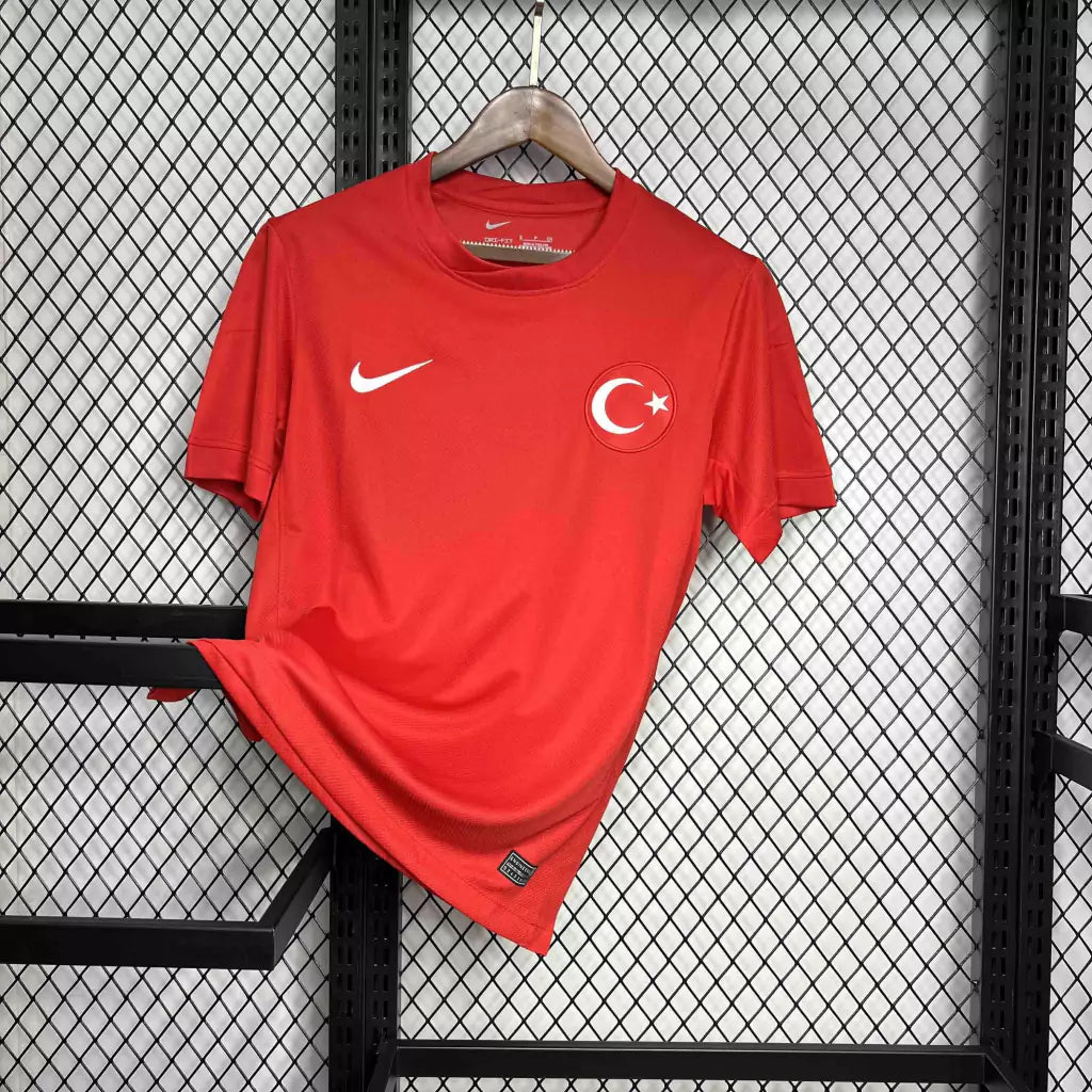 Camisa Turquia Away Eurocopa 24/25 - Torcedor Nike Masculino - Vermelho