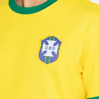 Camiseta Seleção Brasileira Masculina - Retrô 1970