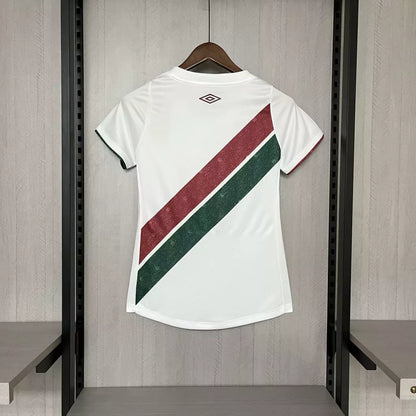 Camisa Fluminense Away 2024/25 Torcedor Umbro Feminina - Branco