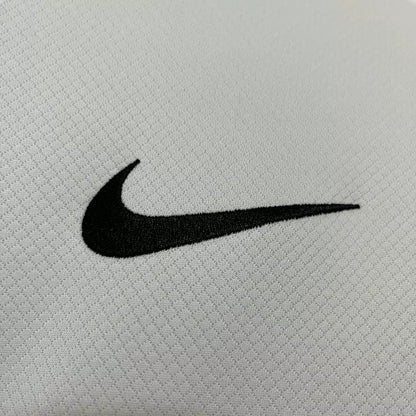 Camisa Timão Home 2024/25 Torcedor Nike Masculino - Branco e Preto