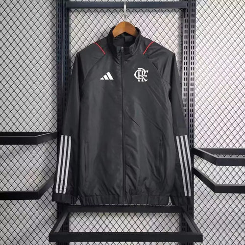 Corta Vento Flamengo Adidas Masculino - Preto