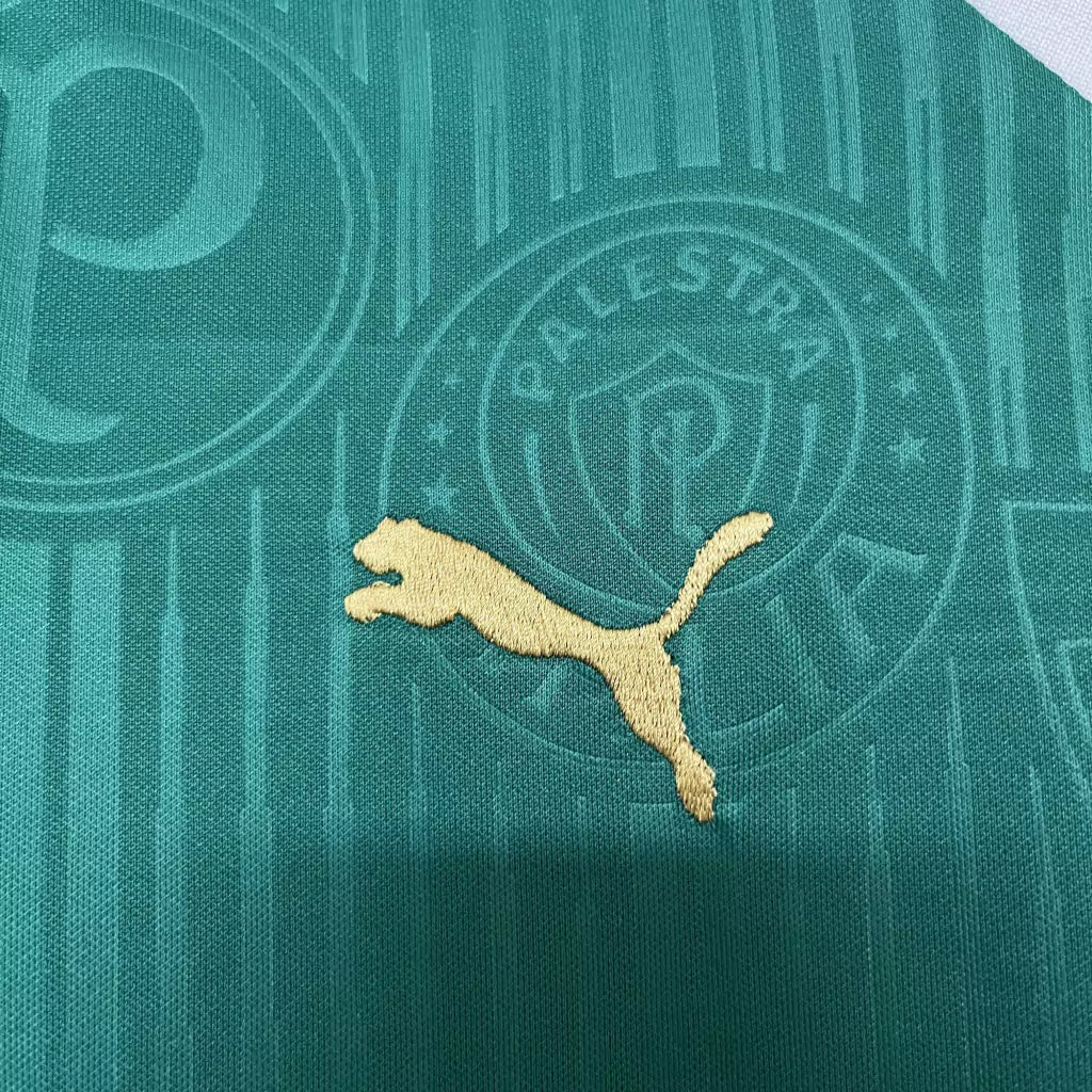 Conjunto Infantil Palmeiras Home 2024/25 - Torcedor Puma - Verde