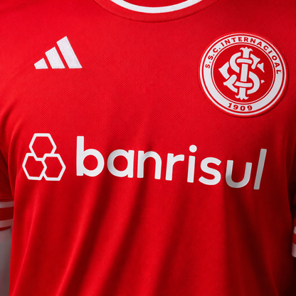 Camisa Internacional II Vermelha e Branca – Edição Oficial 25/26