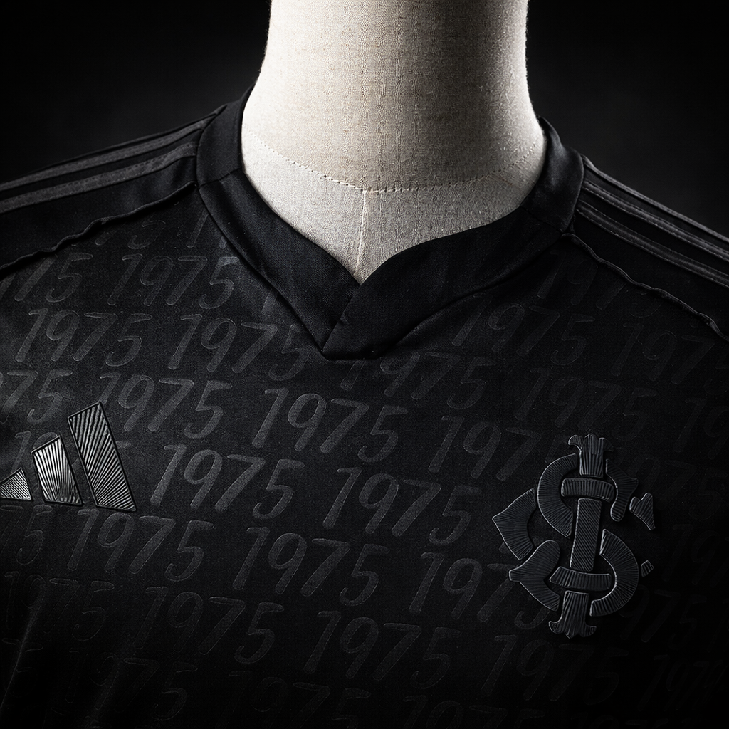 Camisa Internacional III All Black – Edição Comemorativa 1975
