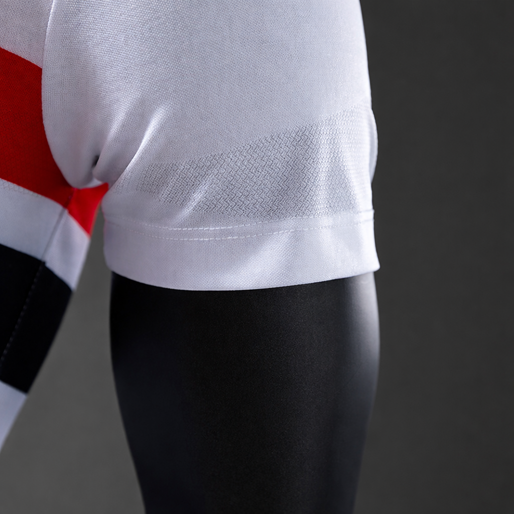 Camisa São Paulo Home 2025/26 - Jogador New Balance Masculina - Branco