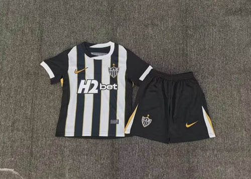 Camisa Atlético Mineiro Home 2026/27 - Infantil Nike - Preto e branco