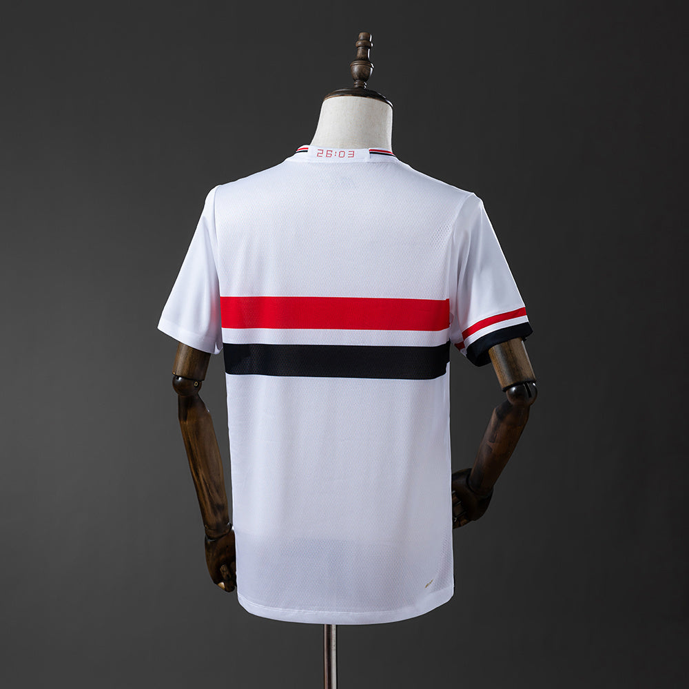 Camisa São Paulo Home 2025/26 - Torcedor New Balance Masculina - Branco