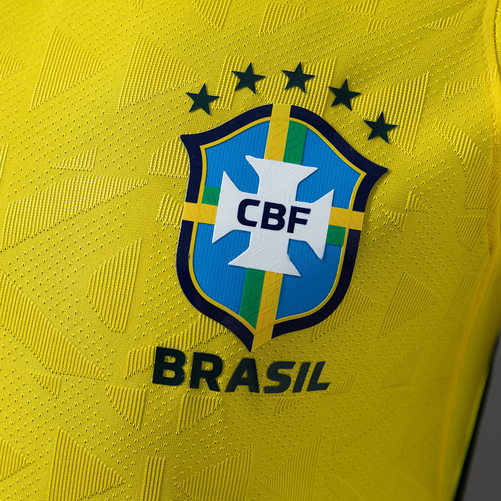 Camiseta Brasil Home Jogador copa do mundo 2026