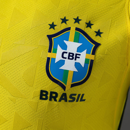 Camiseta Brasil Home Jogador copa do mundo 2026